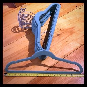 20 Kids Size Velvet Hangers, brand new